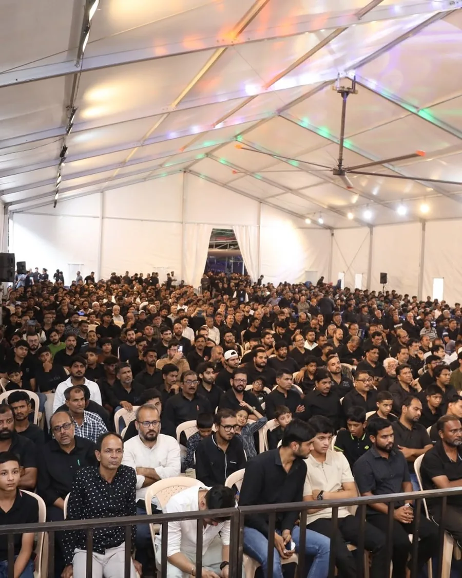 Thousands gathered at the Hussain Day Convention
