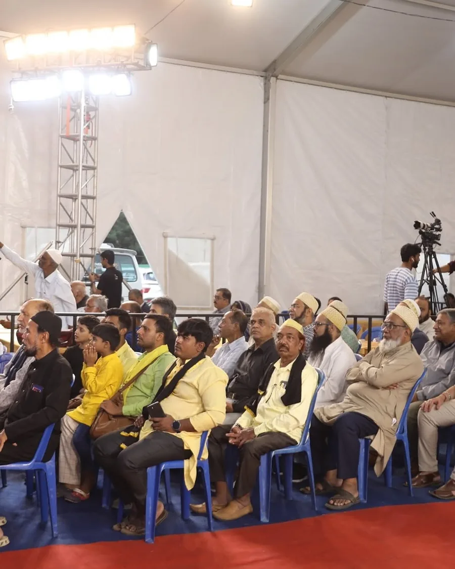 An overwhelming gathering representing many communities
