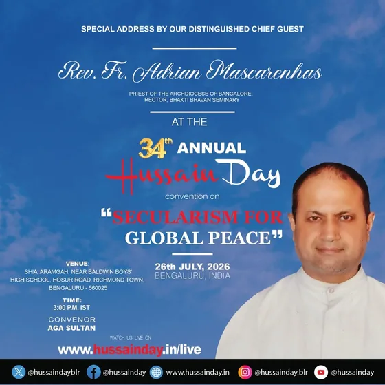 Rev. Fr. Adrian Mascarenhas — Chief Guest